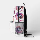 Ballerina Penguin Dreams Bedruckter Rucksack (Rechts)