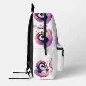 Ballerina Penguin Dreams Bedruckter Rucksack (Links)