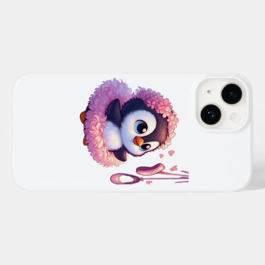 Ballerina Penguin Dreams Case-Mate iPhone Hülle (Rückseite (Horizontal))