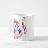 Ballerina Penguin Dreams Kaffeetasse (Vorderseite Links)