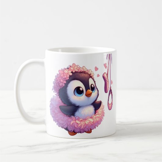 Ballerina Penguin Dreams Kaffeetasse (Links)