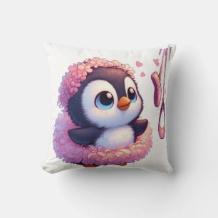 Ballerina Penguin Dreams Kissen