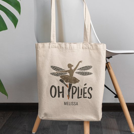 Ballerina Personalisiert Ballet Dancer Tragetasche