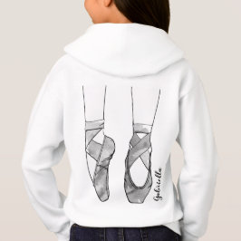Ballerina Personalisiert Ballet Hoodie
