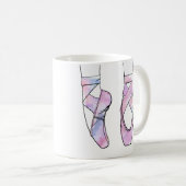 Ballerina Personalisiert Ballet Kaffeetasse (VorderseiteRechts)