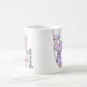 Ballerina Personalisiert Ballet Kaffeetasse (Mittel)
