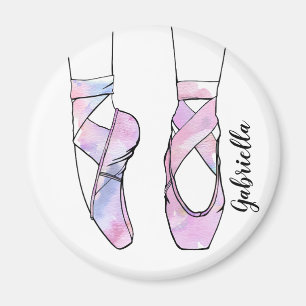 Ballerina Personalisiert Ballet Magnet