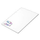 Ballerina Personalisiert Ballet Notizblock (angewinkelt)