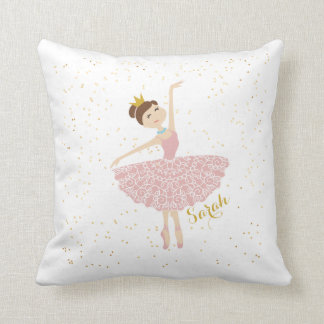 Ballerina personalisiert kissen