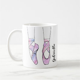 Ballerina Personalisiert Pink Ballerina Kaffeetasse