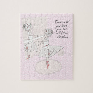 Ballerina Personalisiert Puzzle