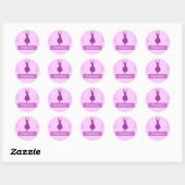 Ballerina Personalisiert Stickers (Blatt)