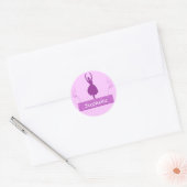 Ballerina Personalisiert Stickers (Umschlag)