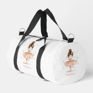 Ballerina Personalisierter Name Weiblich Duffle Bag