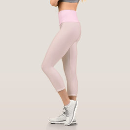 Ballerina Pink High Waisted Capris
