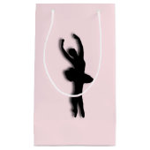 Ballerina Pink Kleine Geschenktüte (Vorderseite)
