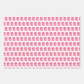 Ballerina Pink Tutu Toe Pointe Shows Ballett Tanz Geschenkpapier Set (Vorderseite 2)