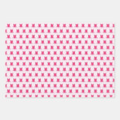 Ballerina Pink Tutu Toe Pointe Shows Ballett Tanz Geschenkpapier Set (Vorderseite)