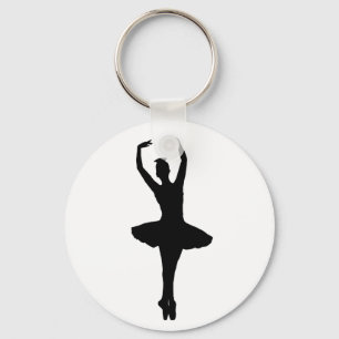 BALLERINA PIROUETTE EN POINTE (Ballet Dancer) ~ Schlüsselanhänger