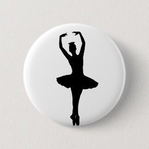 BALLERINA-PIROUETTEN-en POINTE (Ballett-Tänzer) ~ Button