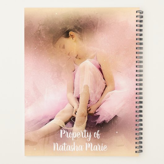 Ballerina Planer (Rückseite)