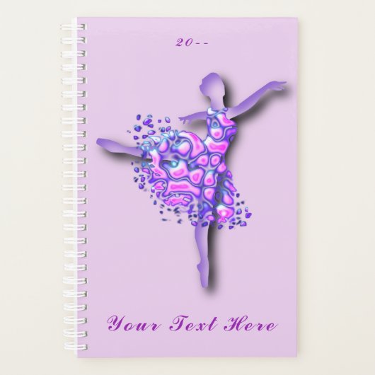 Ballerina Planner Ballet Dancer Girl Planer (Vorderseite)