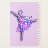 Ballerina Planner Ballet Dancer Girl Planer (Rückseite)