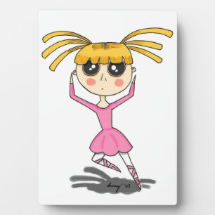 Ballerina Plaque Fotoplatte