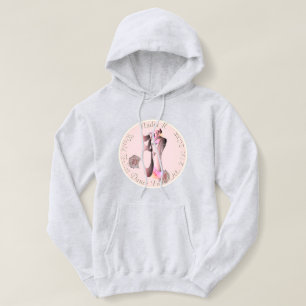 Ballerina Pointe Pink Tanz Hoodie