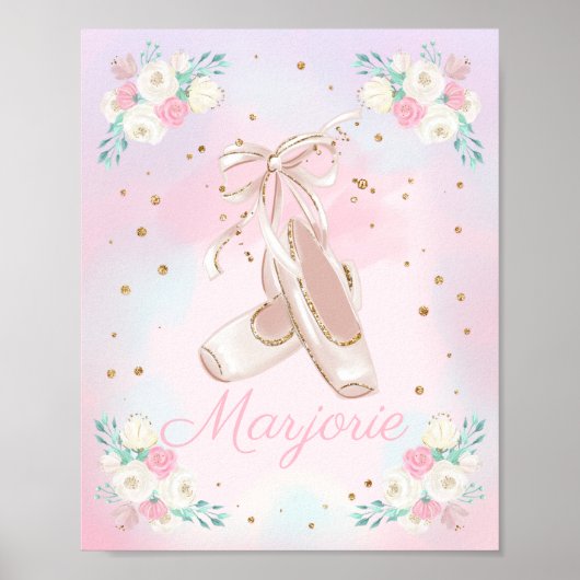 Ballerina Pointe Poster (Vorne)