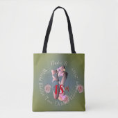 Ballerina Pointe Retro Tasche (Vorderseite)