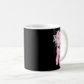 Ballerina Pointe Shows Blume Ballet Dancer Kaffeetasse (VorderseiteRechts)