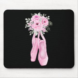 Ballerina Pointe Shows Blume Ballet Dancer Mousepad