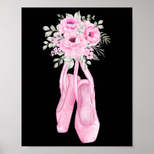 Ballerina Pointe Shows Blume Ballet Dancer Poster