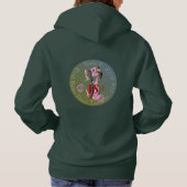 Ballerina Pointe Tanztroupe Hoodie (Rückseite)