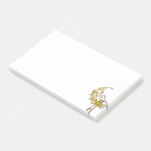 Ballerina Post-it®-Hinweise Post-it Klebezettel (angewinkelt)