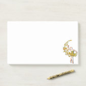 Ballerina Post-it®-Hinweise Post-it Klebezettel (Auf Schreibtisch)