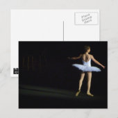 Ballerina Postcard - Landschaft Postkarte (Vorne/Hinten)