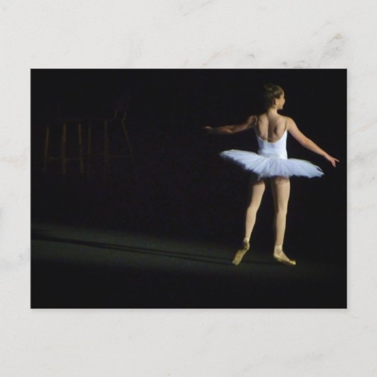 Ballerina Postcard - Landschaft Postkarte (Vorderseite)