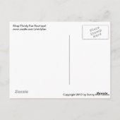 Ballerina Postcard Postkarte (Rückseite)