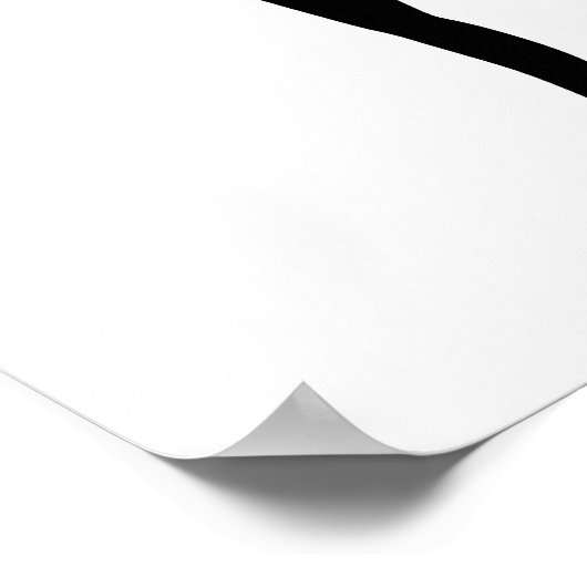 Ballerina Poster (Ecke)