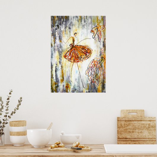 Ballerina Poster (Küche)