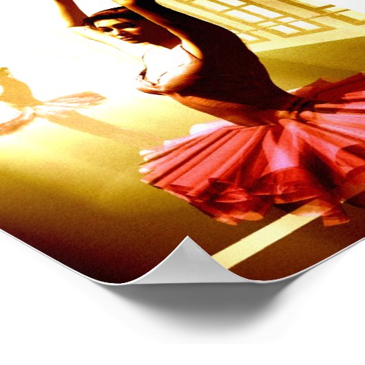 Ballerina Poster (Ecke)