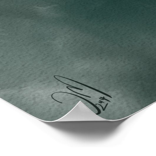 Ballerina Poster (Ecke)