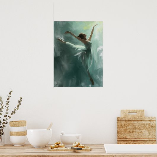 Ballerina Poster (Küche)