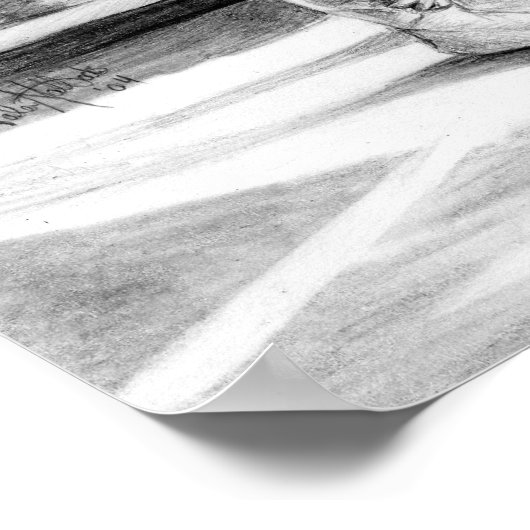 Ballerina Poster (Ecke)