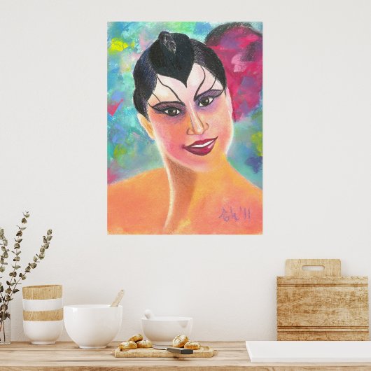 Ballerina Poster (Küche)