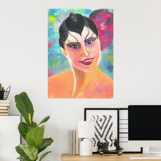 Ballerina Poster (Heimbüro)