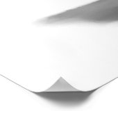 Ballerina-Poster "Grace" - blau Poster (Ecke)