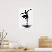Ballerina-Poster "Grace" Poster (Küche)